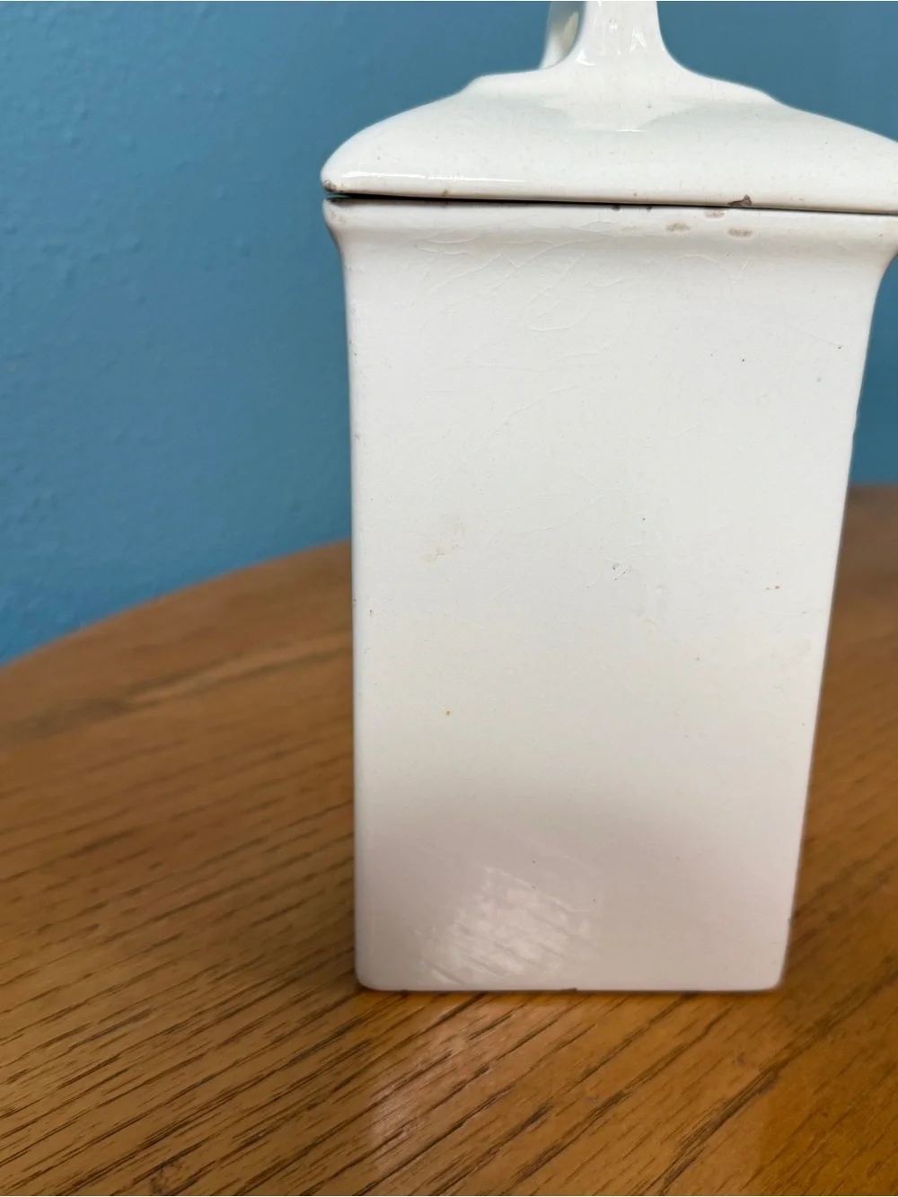 Vintage 1930s Staffel Germany Sugar Canister Dec. 706 Art Deco